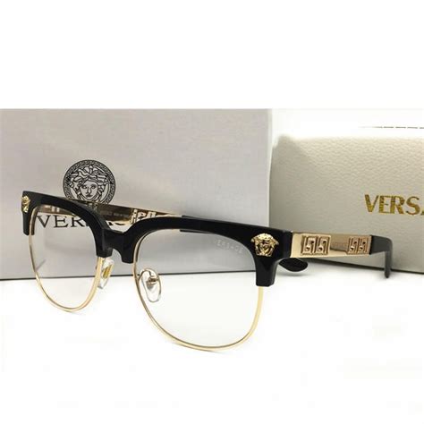 cheap gold versace glasses|Gold Versace glasses for men.